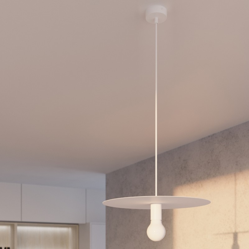 Lampa wisząca FLAVIO biała SL.0852 Sollux