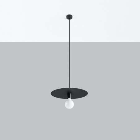 Lampa wisząca FLAVIO czarna SL.0853 Sollux
