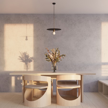 Lampa wisząca FLAVIO czarna SL.0853 Sollux