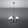 Żyrandol PICCOLO 5 czarny SL.0855 Sollux