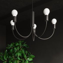 Żyrandol PICCOLO 3 czarny SL.0856 Sollux