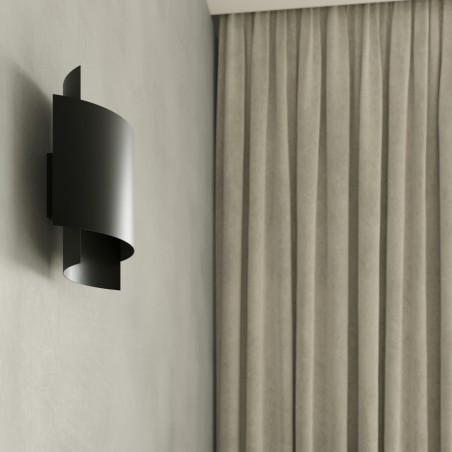 Kinkiet IMPACT czarny SL.0858 Sollux