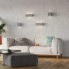 Kinkiet ceramiczny LEO szary SL.0871 Sollux