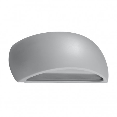Kinkiet ceramiczny PONTIUS szary SL.0875 Sollux