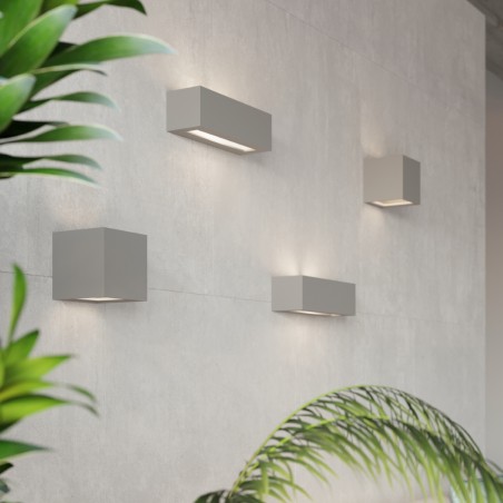 Kinkiet ceramiczny VEGA szary SL.0877 Sollux