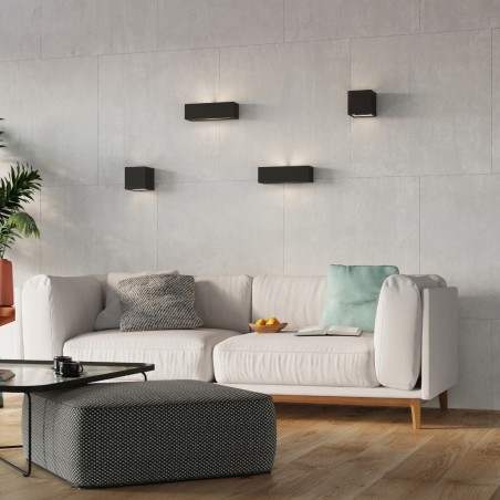 Kinkiet ceramiczny VEGA czarny SL.0878 Sollux