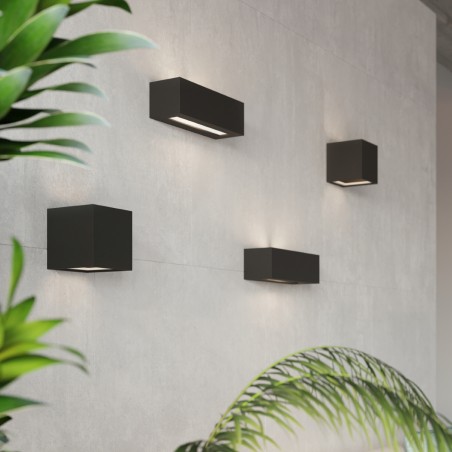 Kinkiet ceramiczny VEGA czarny SL.0878 Sollux