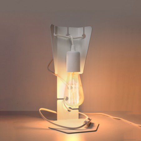 Lampa biurkowa ARBY biała SL.0879 Sollux