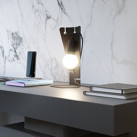 Lampa biurkowa ARBY czarna SL.0880 Sollux