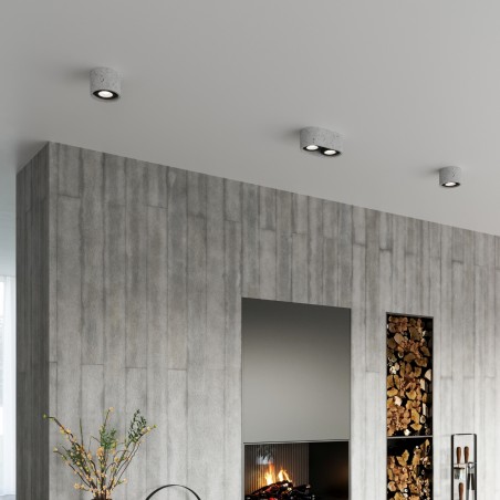 Plafon BASIC 2 beton SL.0882 Sollux