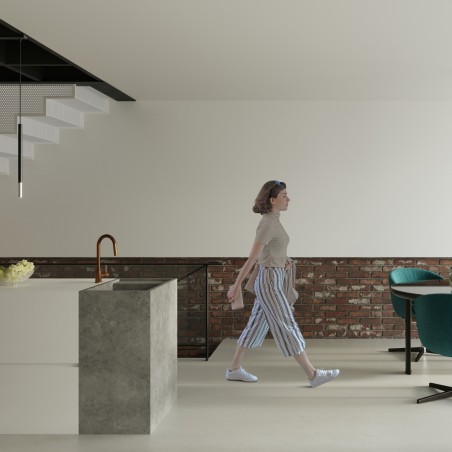 Lampa wisząca MOZAICA 3L czarny/chrom SL.0886 Sollux
