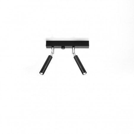 Plafon EYETECH 2 czarny SL.0898 Sollux
