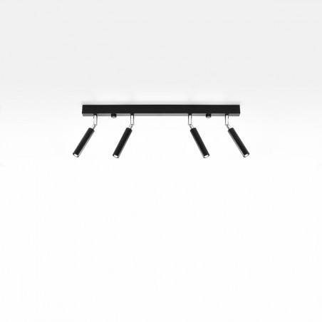 Plafon EYETECH 4 czarny SL.0900 Sollux