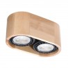Plafon BASIC 2 naturalne drewno SL.0914 Sollux