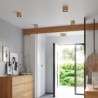Plafon BASIC 2 naturalne drewno SL.0914 Sollux