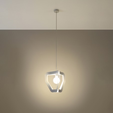 Lampa wisząca TRES biała SL.0929 Sollux