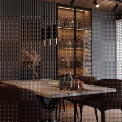 Lampa wisząca LOOPEZ 3P czarny/miedź SL.0949 Sollux