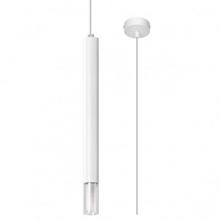 Lampa wisząca WEZYR 1 biała SL.0957 Sollux