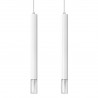 Lampa wisząca WEZYR 2 biała SL.0958 Sollux