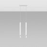 Lampa wisząca WEZYR 2 biała SL.0958 Sollux