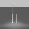 Lampa wisząca WEZYR 2 biała SL.0958 Sollux