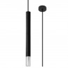 Lampa wisząca WEZYR 1 czarna SL.0960 Sollux