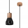 Lampa wisząca QUBIC czarna SL.0963 Sollux