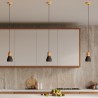 Lampa wisząca QUBIC czarna SL.0963 Sollux