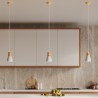 Lampa wisząca QUBIC szara SL.0964 Sollux