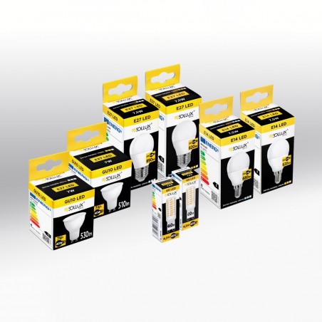 Żarówka LED E14 3000K 7,5W 620lm SL.0970 Sollux