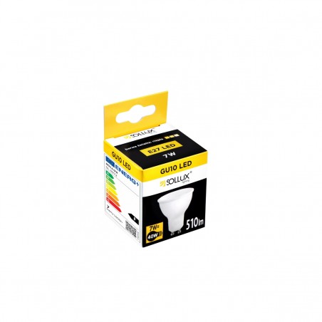 Żarówka LED GU10 3000K 7W 510lm SL.0972 Sollux