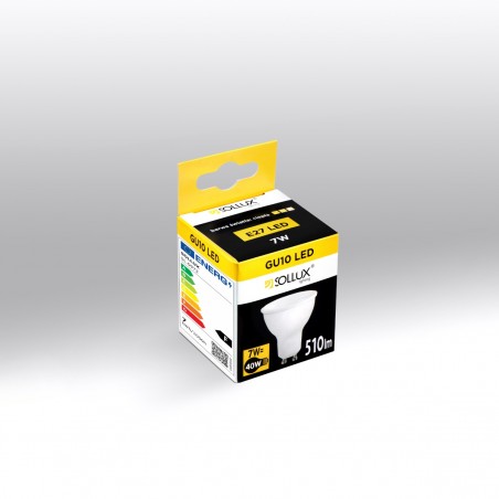 Żarówka LED GU10 3000K 7W 510lm SL.0972 Sollux