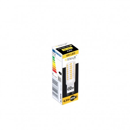 Żarówka LED G9 3000K 4,5W 450lm SL.0974 Sollux