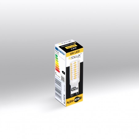 Żarówka LED G9 3000K 4,5W 450lm SL.0974 Sollux