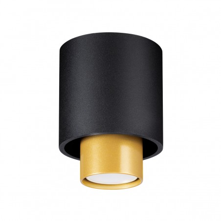 Plafon NESI czarny SL.0982 Sollux