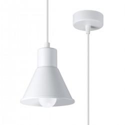 Lampa wisząca TALEJA 1 biała [E27] SL.0983 Sollux
