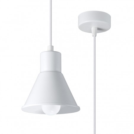 Lampa wisząca TALEJA 1 biała [E27] SL.0983 Sollux