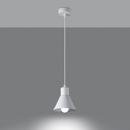 Lampa wisząca TALEJA 1 biała [E27] SL.0983 Sollux