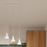 Lampa wisząca TALEJA 1 biała [E27] SL.0983 Sollux