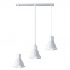 Lampa wisząca TALEJA 3 biała [E27] SL.0984 Sollux