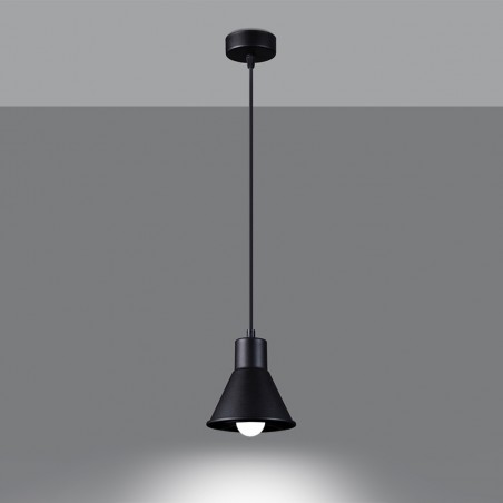 Lampa wisząca TALEJA 1 czarna [E27] SL.0985 Sollux