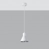 Lampa wisząca TAZILA 1 biała [ES111] SL.0987 Sollux