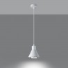 Lampa wisząca TAZILA 1 biała [ES111] SL.0987 Sollux