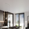 Lampa wisząca TAZILA 1 biała [ES111] SL.0987 Sollux
