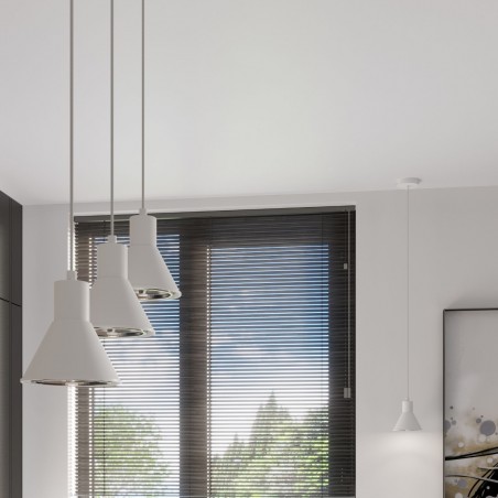 Lampa wisząca TAZILA 3 biała [ES111] SL.0988 Sollux