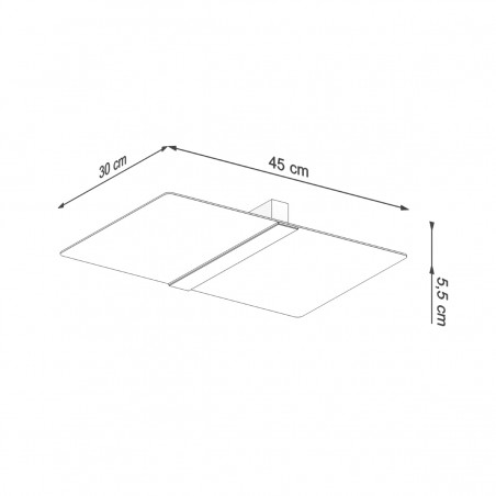 Plafon AZALIA SL.1007 Sollux