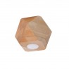 Plafon WOODY 1 naturalne drewno SL.1009 Sollux