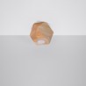 Plafon WOODY 1 naturalne drewno SL.1009 Sollux