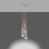 Lampa wisząca PABLO 3P biała SL.1013 Sollux