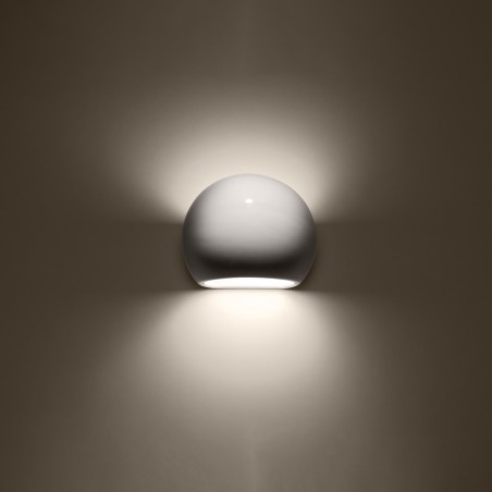 Kinkiet lakierowany GLOBE biały połysk SL.1026 Sollux